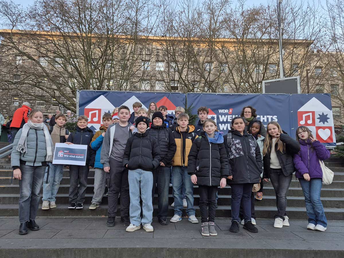 Realschule Heinsberg engagiert sich für Menschen in Not